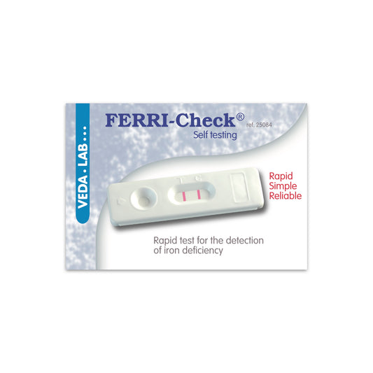 Iron deficiency Test packaging front of box
