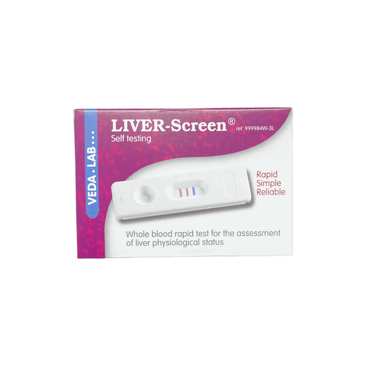 UK Distributor of VEDALAB LIVER-Screen Self Test Kit