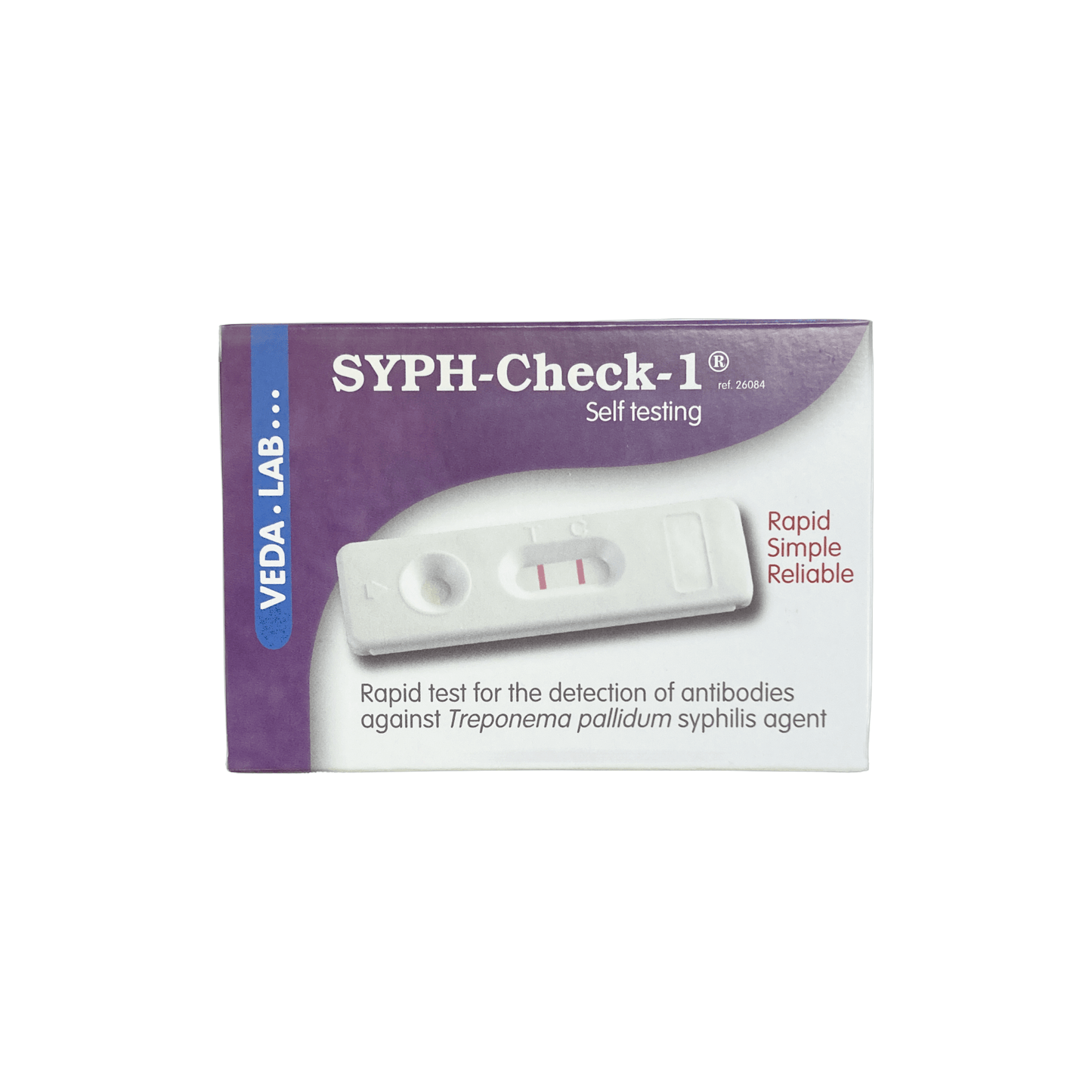 UK Distributor of VEDALAB SYPH-Check Syphilis Self Test Kit