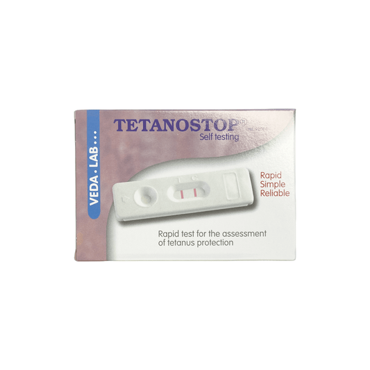 UK Distributor of VEDALAB TETANOSTOP Tetanus Antibody Self Test Kit